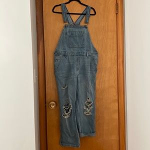 Jean overalls